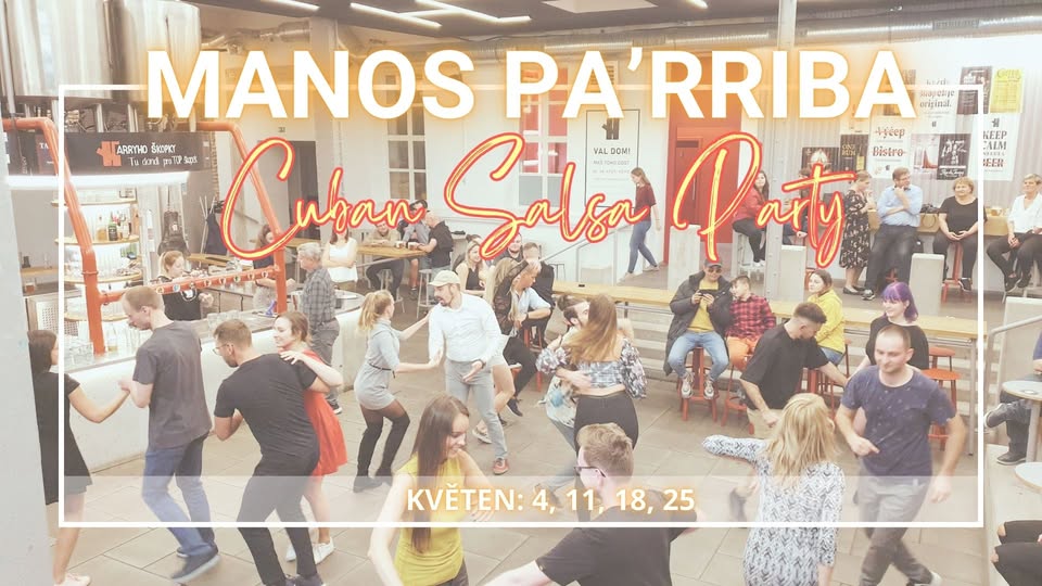 MANOS PA'RRIBA cuban salsa party