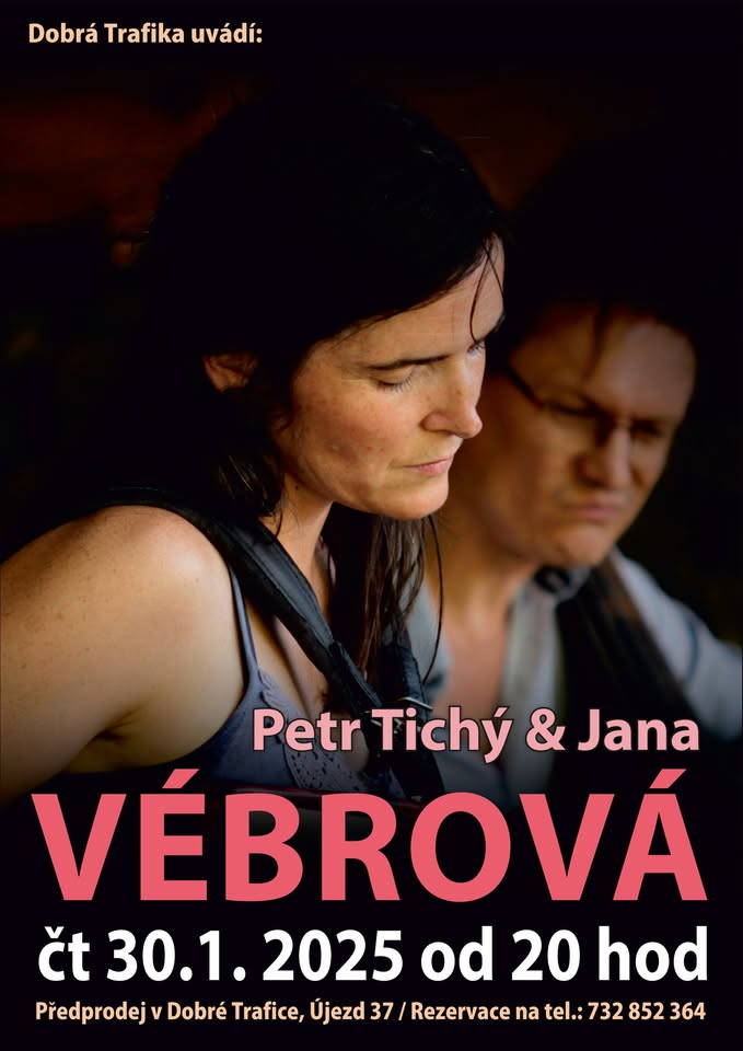 Jana Vébrová a Petr Tichý v Dobré trafice