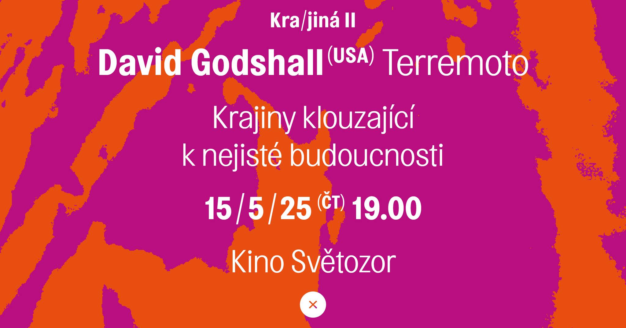 KRA/JINÁ II: David Godshall, Terremoto /LA