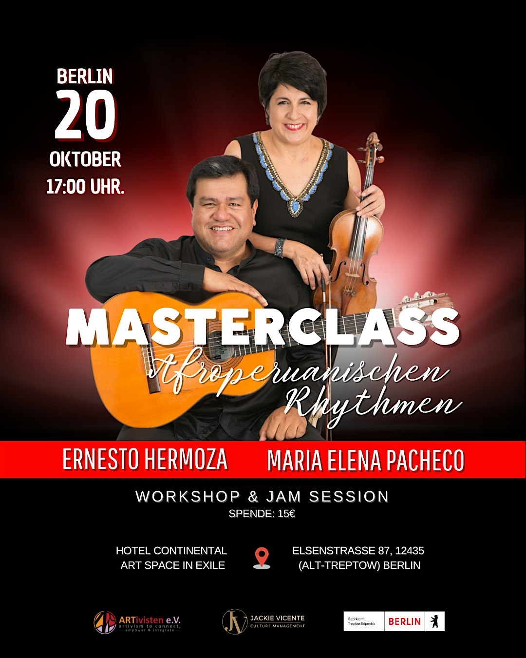 Afroperuanische Musik-Workshop & Jam