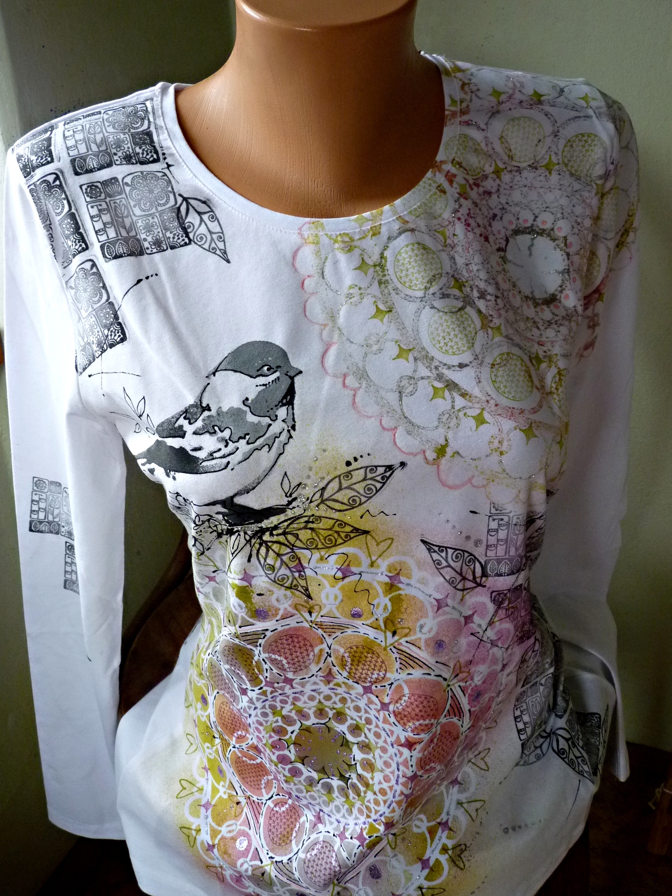 Malování na textil s Aptákem, PRAHA - Mandaly