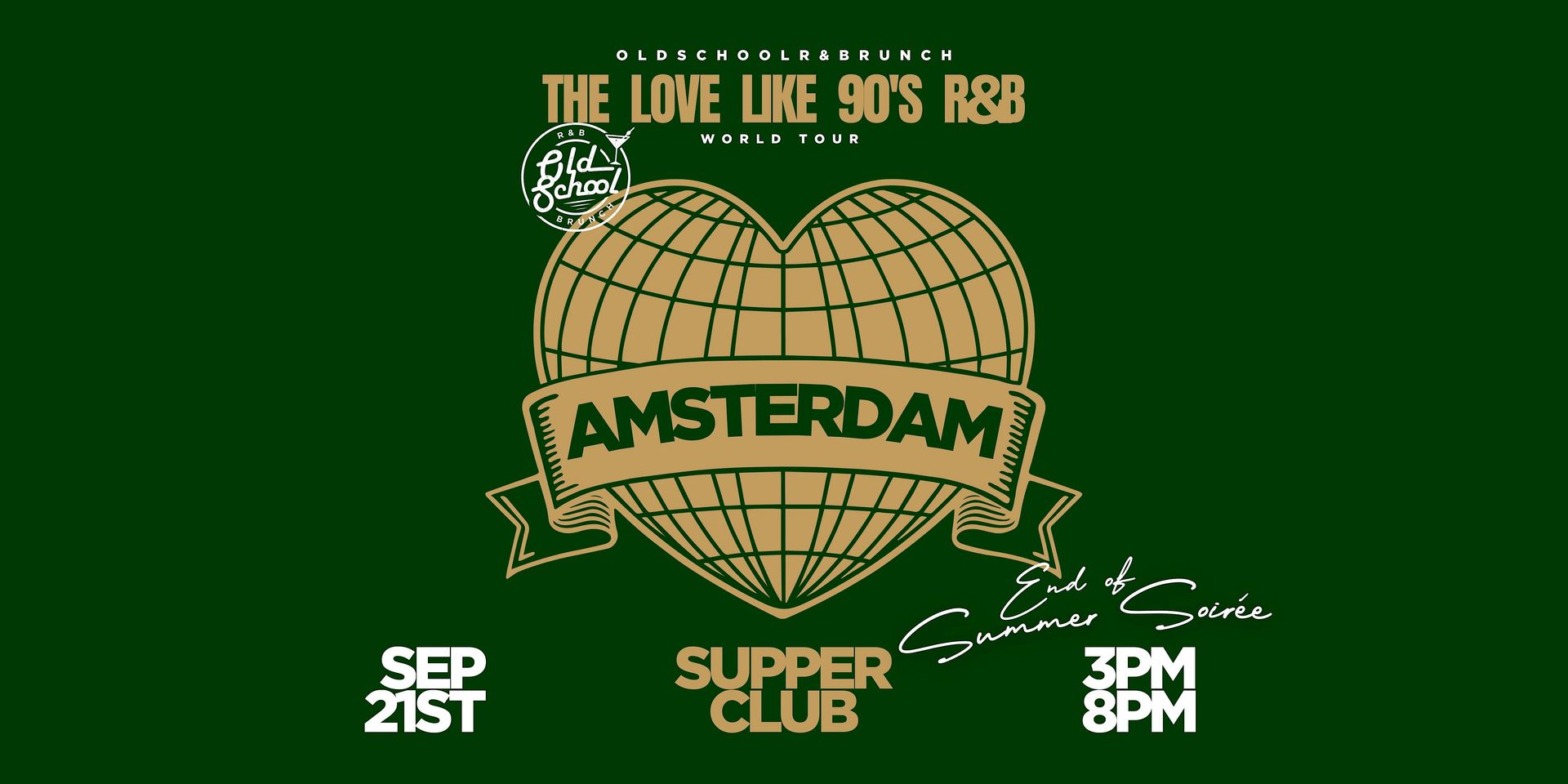Old School R&B Brunch - AMS: End of Summer Soirée