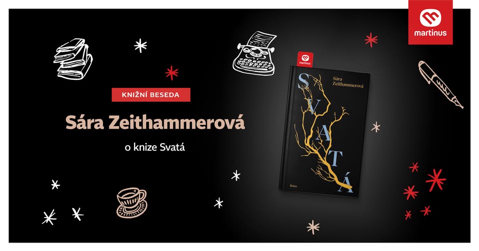 Beseda v Martinusu: Sára Zeithammerová o knize Svatá