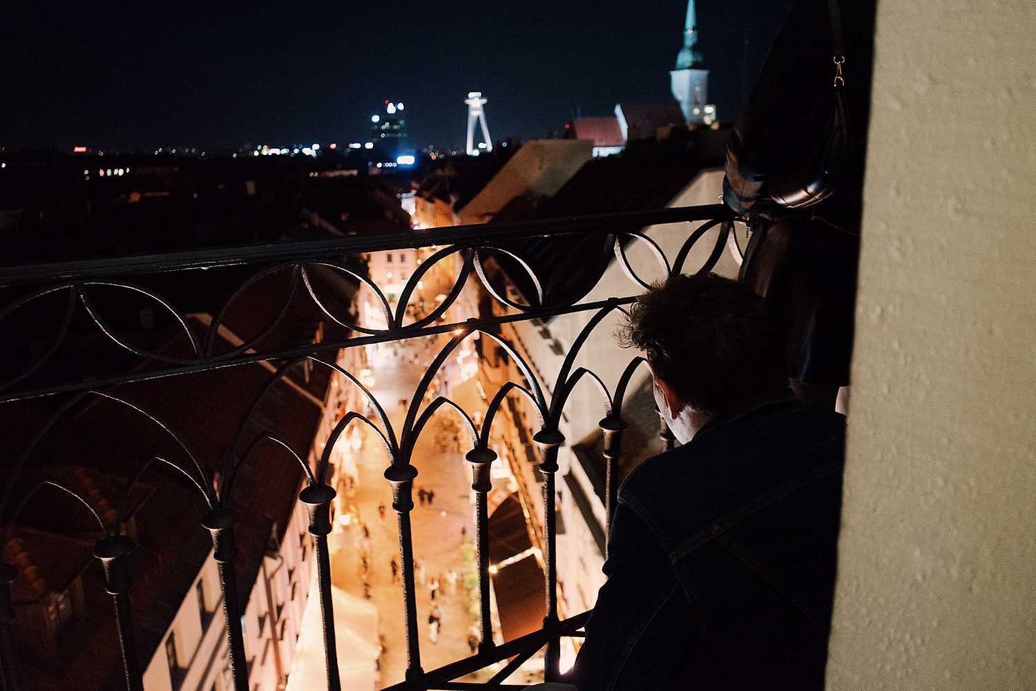 Pohľad na vianočnú Bratislavu