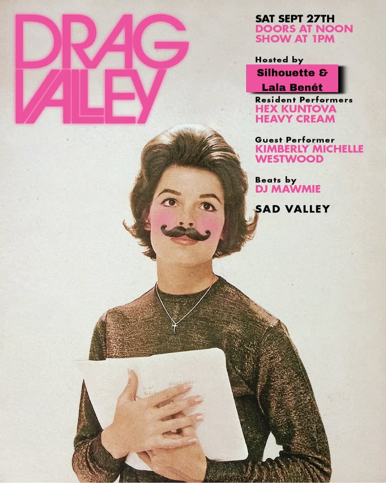 DRAG VALLEY BRUNCH: SEPTEMBER 27th