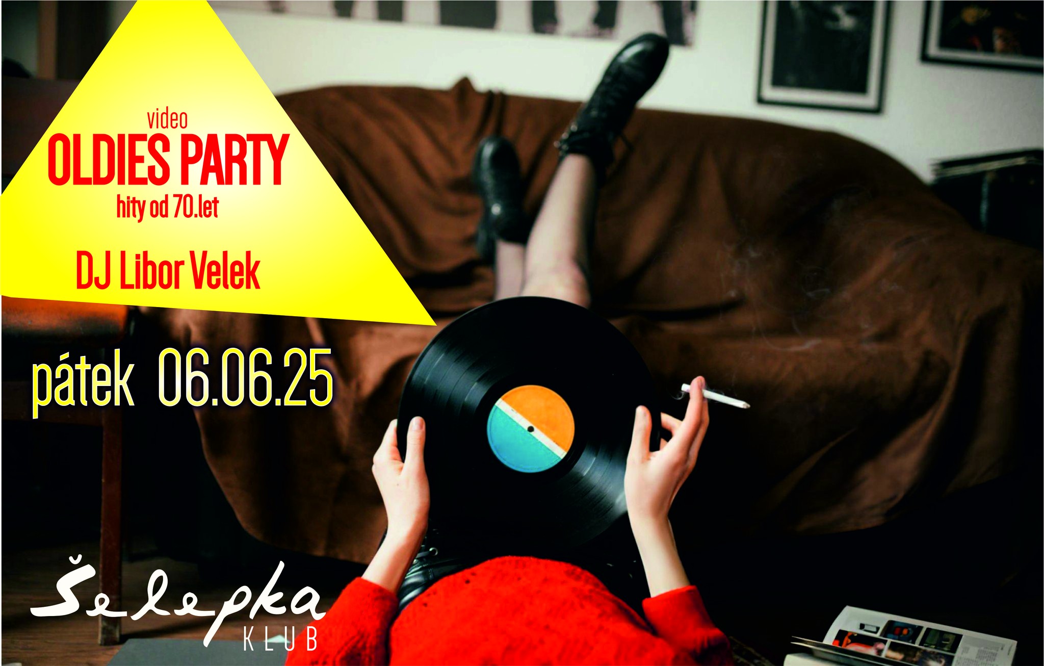 video OLDIES PARTY ► DJ Libor Velek ► Šelepka klub - Brno ◄