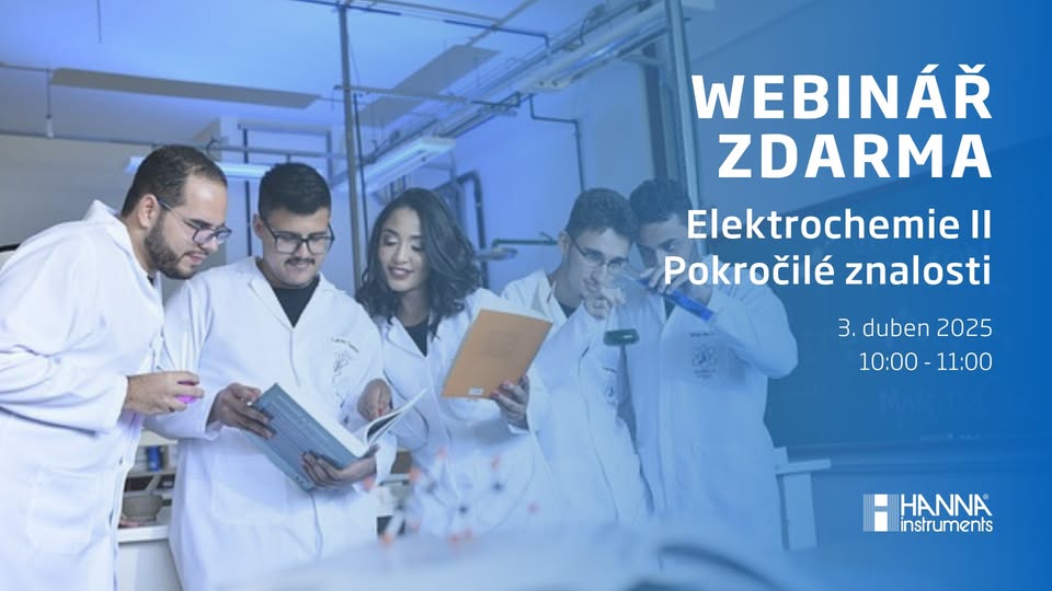 Webinář zdarma: Elektrochemie II: Pokročilé znalosti