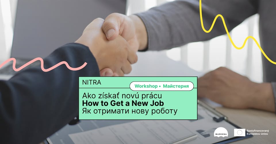 NITRA 🟢 Ako získať novú prácu • How to Get a New Job • Як отримати нову роботу