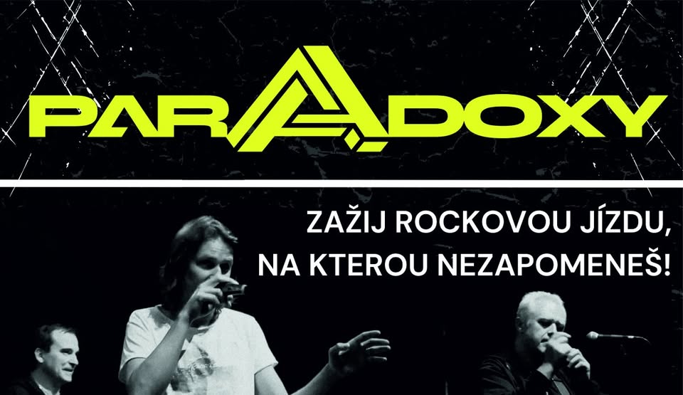 Masopustní zábava s kapelou Paradoxy