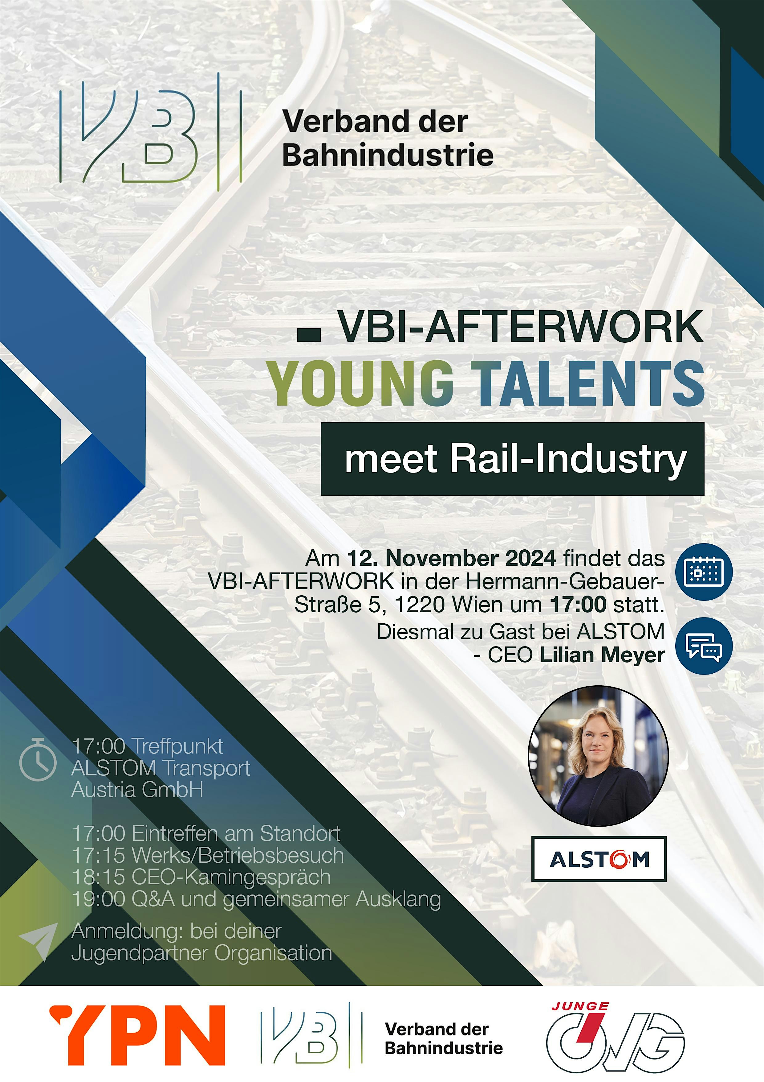 Afterwork bei Alstom Österreich inklusive Werksführung und CEO Talk