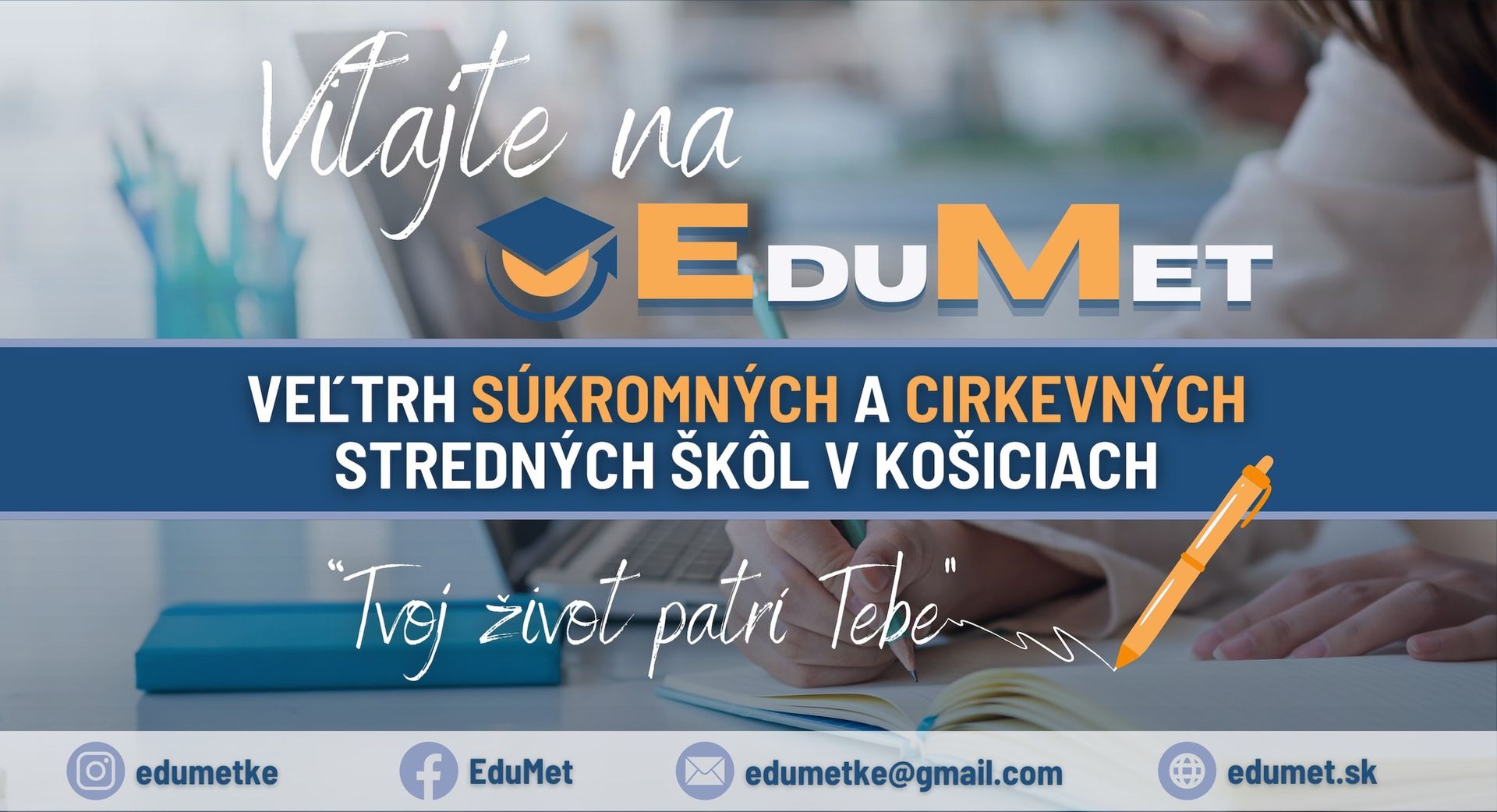 3. ročník Veľtrhu súkromných a cirkevných stredných škôl EduMet