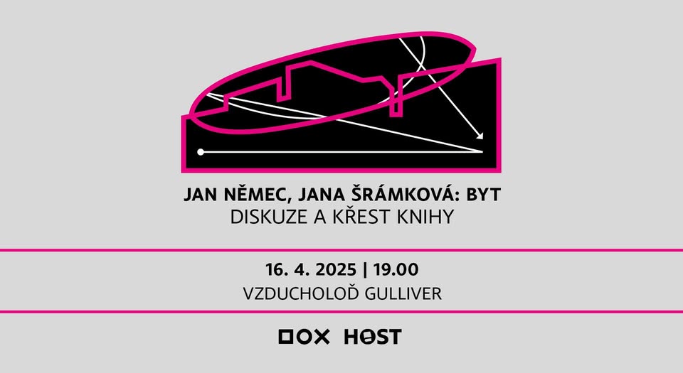Jan Němec, Jana Šrámková: Byt | diskuze a křest knihy