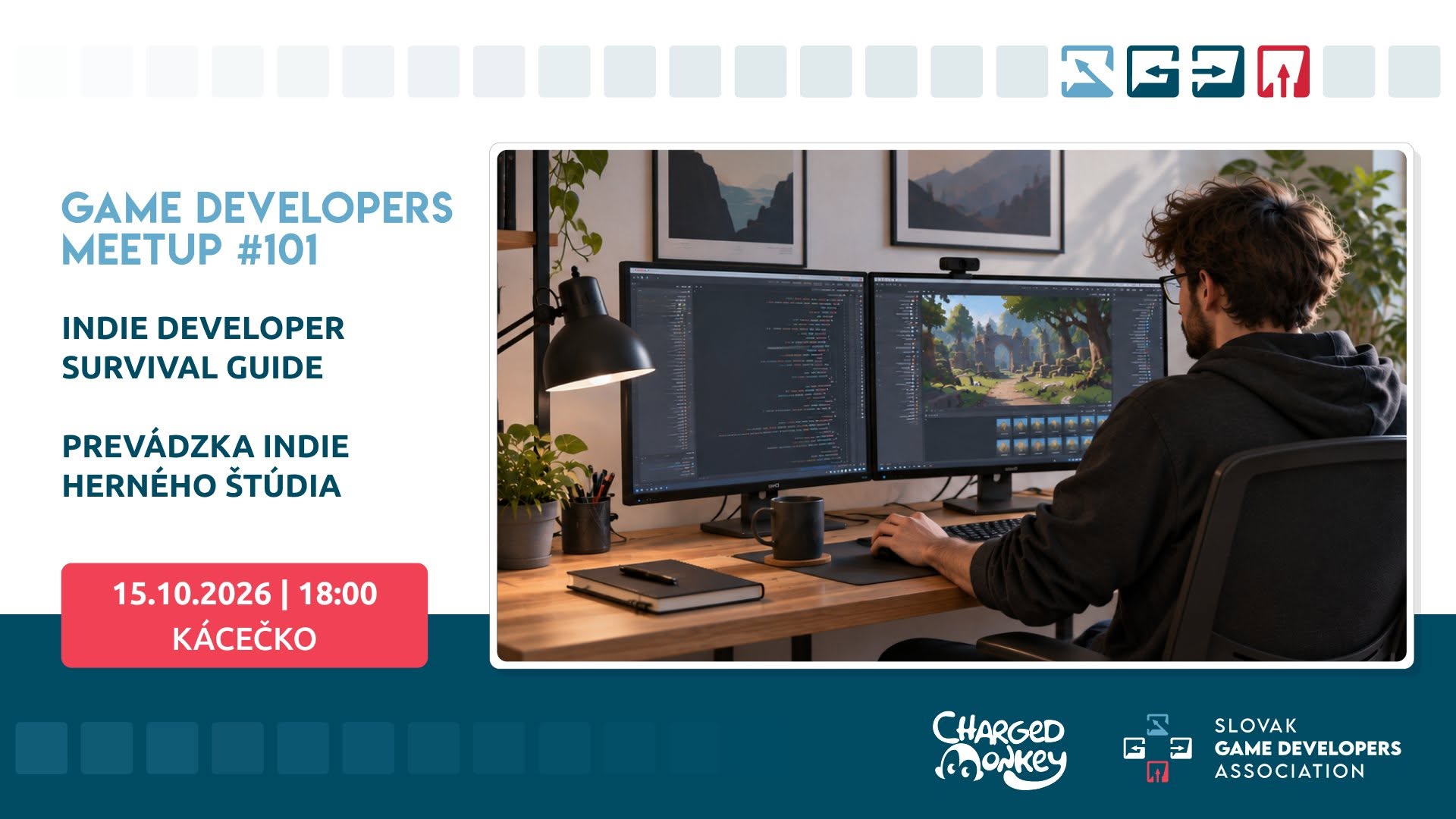 Game Developers Meetup #101 | 15.10. | 18:00