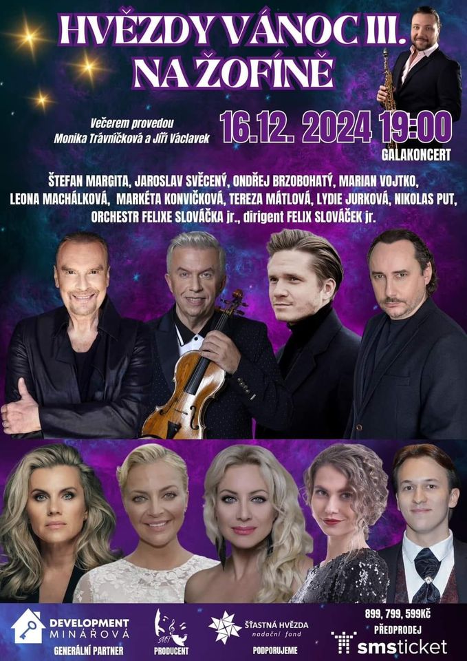 Hvězdy Vánoc 3 na Žofíně