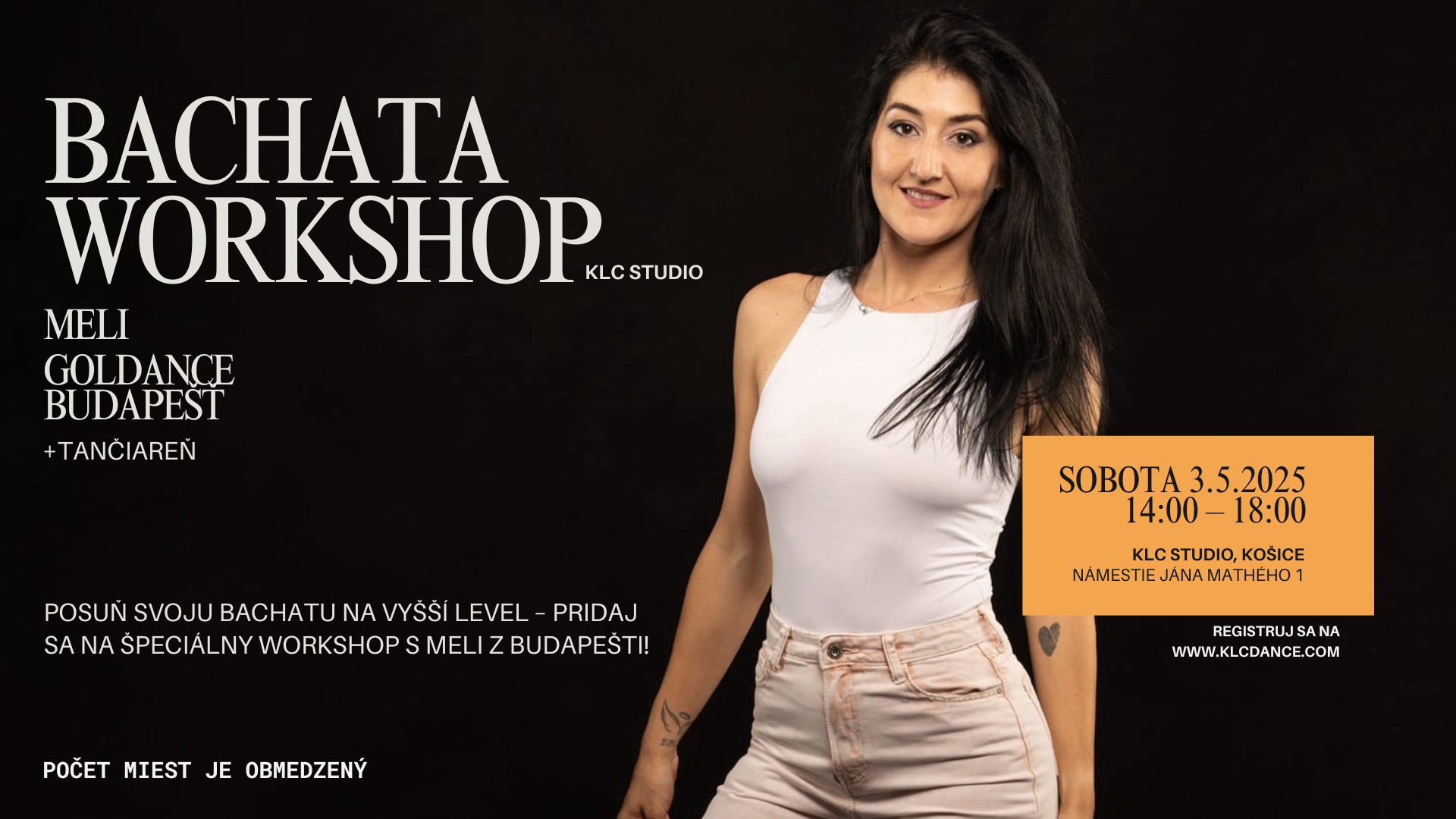 BACHATA WORKSHOP S MELI – PRIAMO Z BUDAPEŠTI!