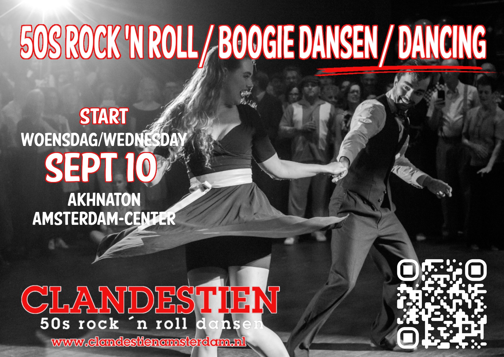 Start Vintage 50's rock 'n roll / boogie dancing