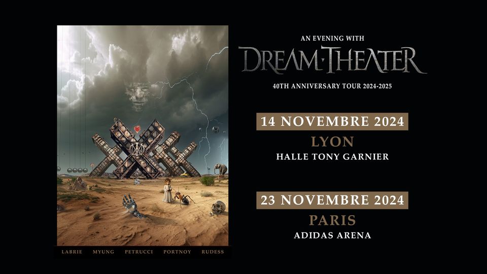 Dream Theater • Paris - Adidas Arena