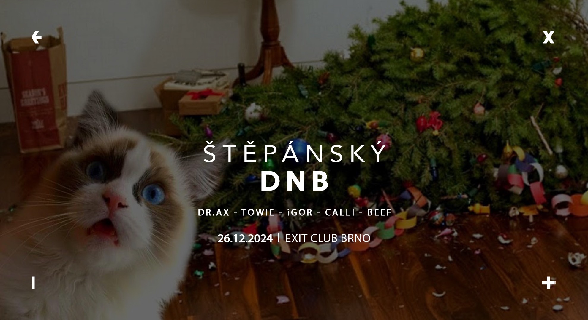 Štěpánský DnB! → EXIT Club Brno → 26.12.2024