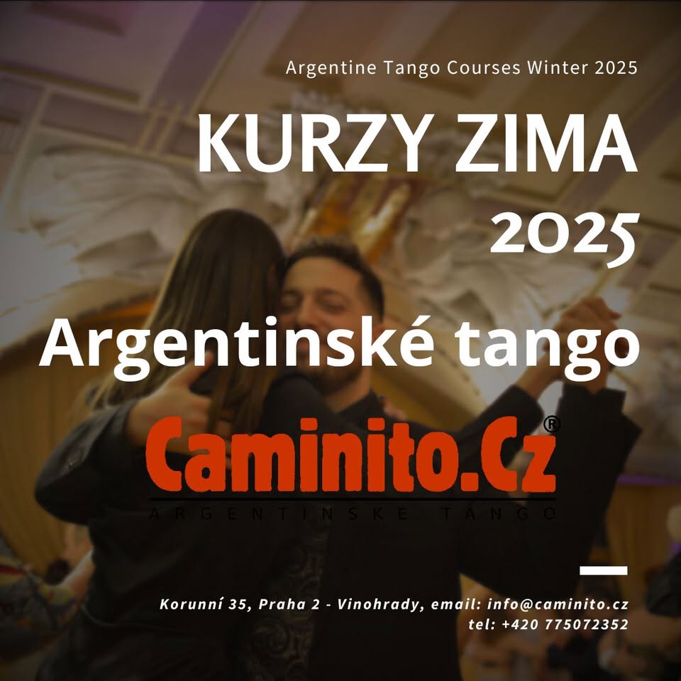Argentinské tango - KURZY ZIMA 2025 - Caminito.Cz