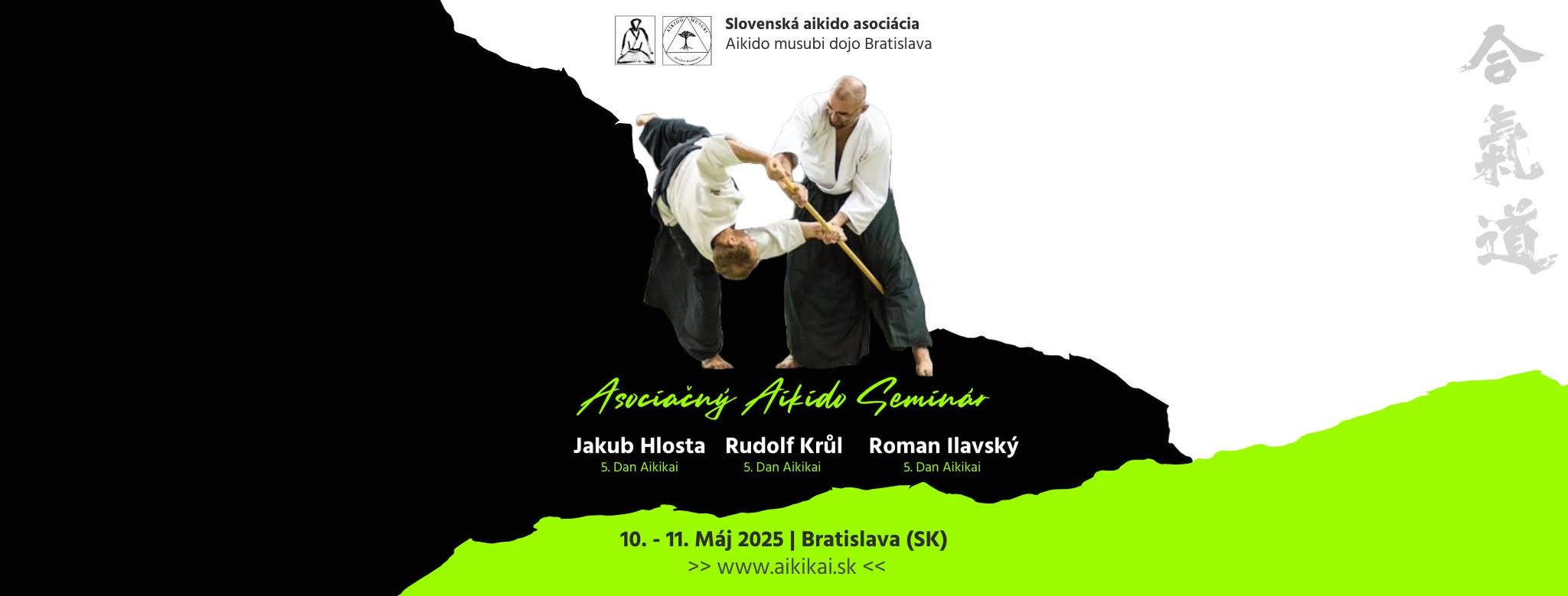 Asociačný aikido seminár | Bratislava (SK) | 10. - 11. Máj 2025