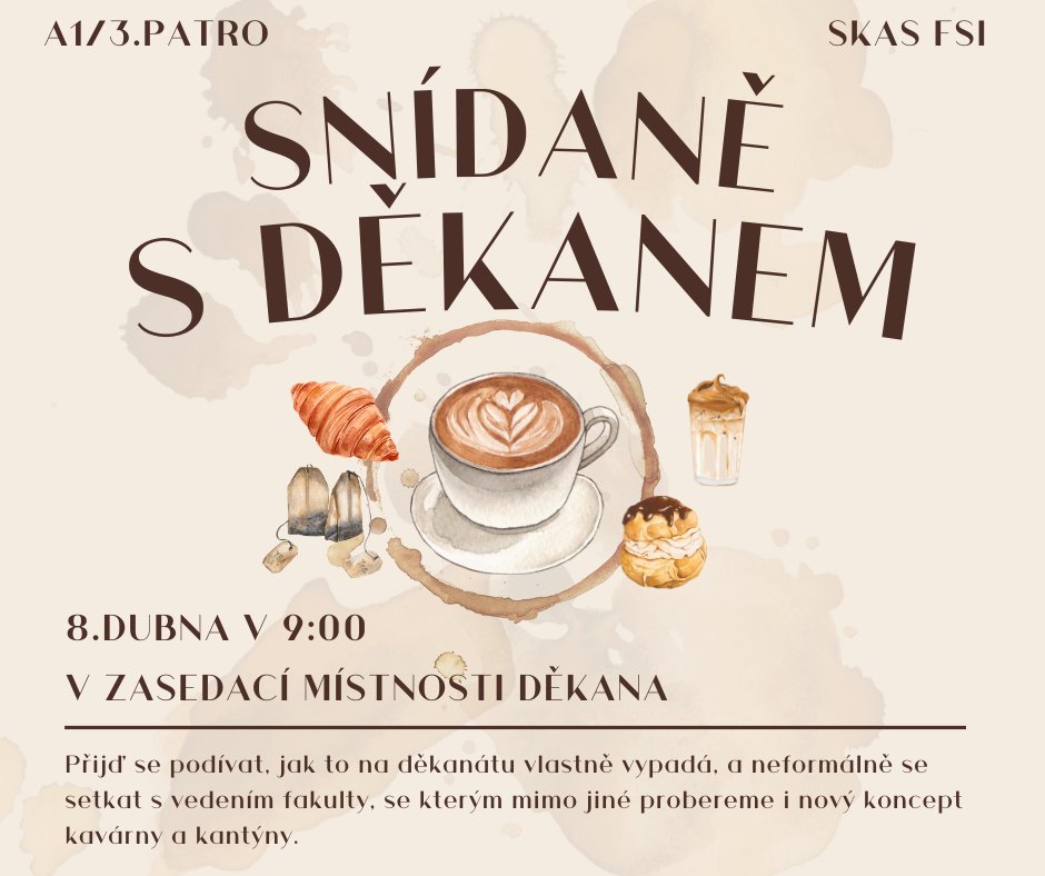 Snídaně s děkanem