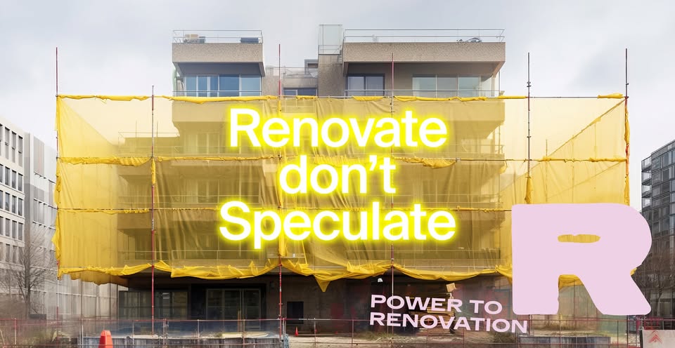 Power to Renovation. Diskusia o nebúraní a obnove budov, premietanie filmu Power to Renovation