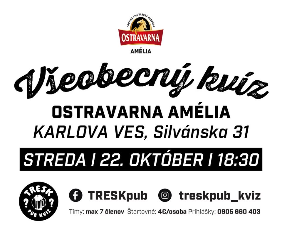BA (Karlova Ves) - Ostravarna Amélia kvíz