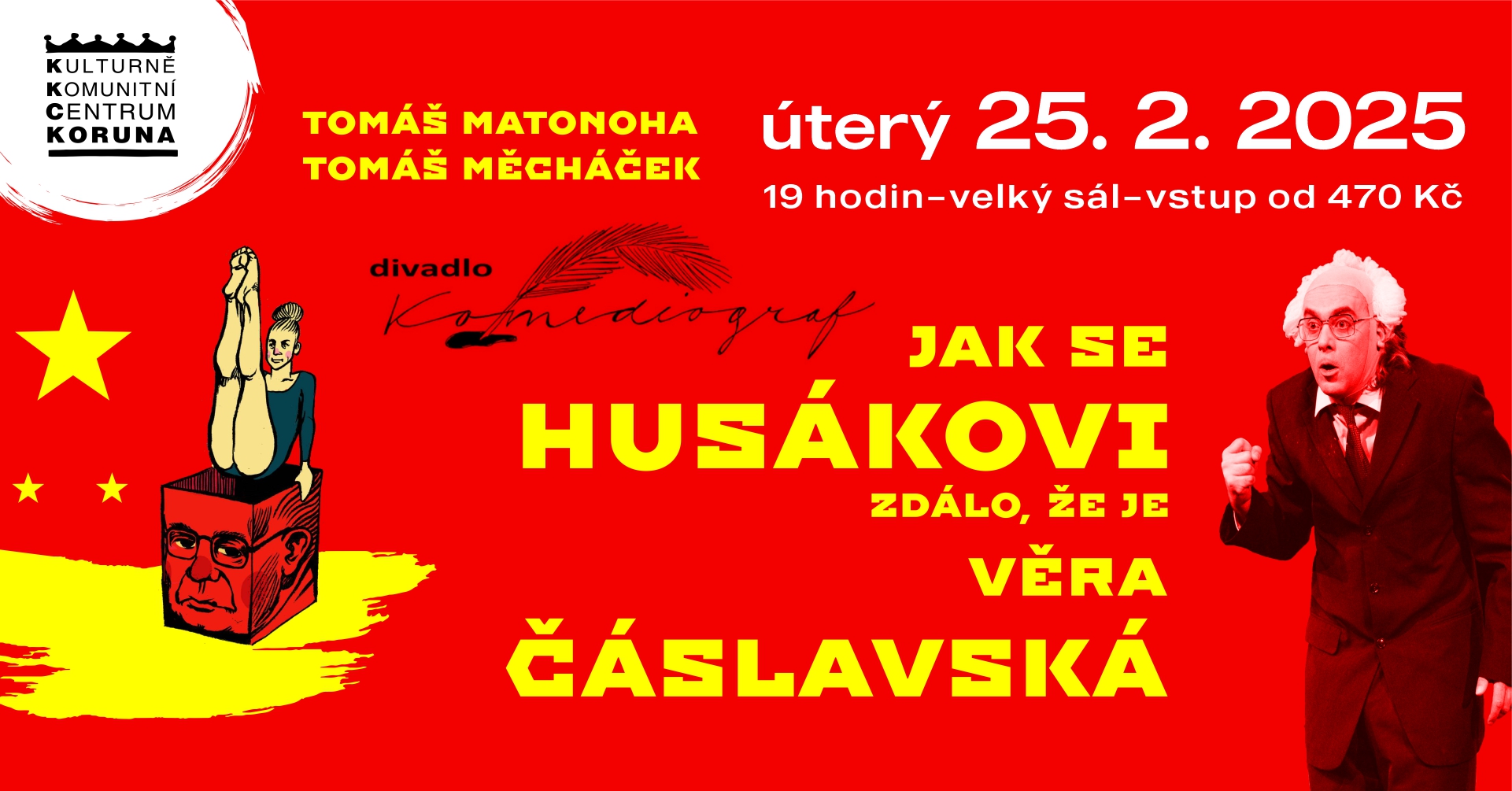Jak se Husákovi zdálo, že je Věra Čáslavská