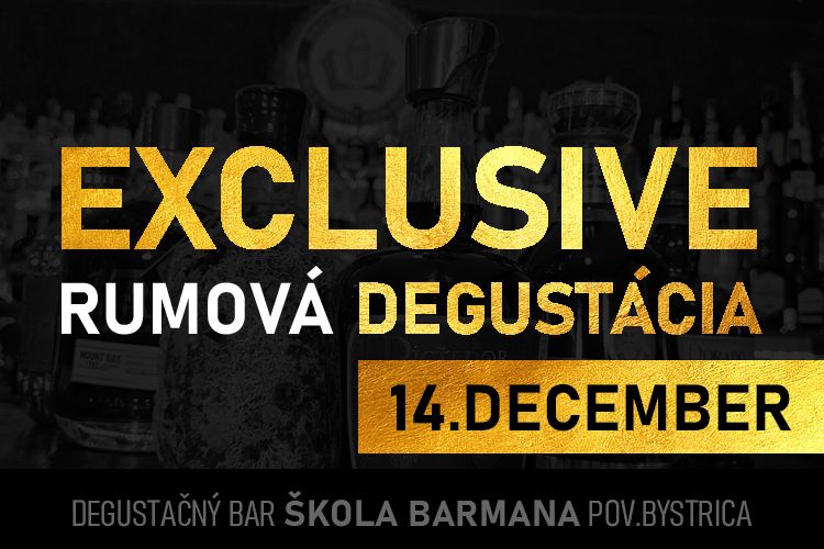 EXCLUSIVE, Rumová degustácia