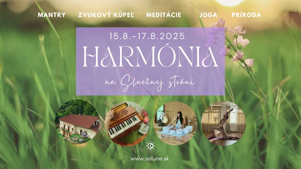🌿Harmónia na Slnečnej stráni - letný pobyt pre dušu