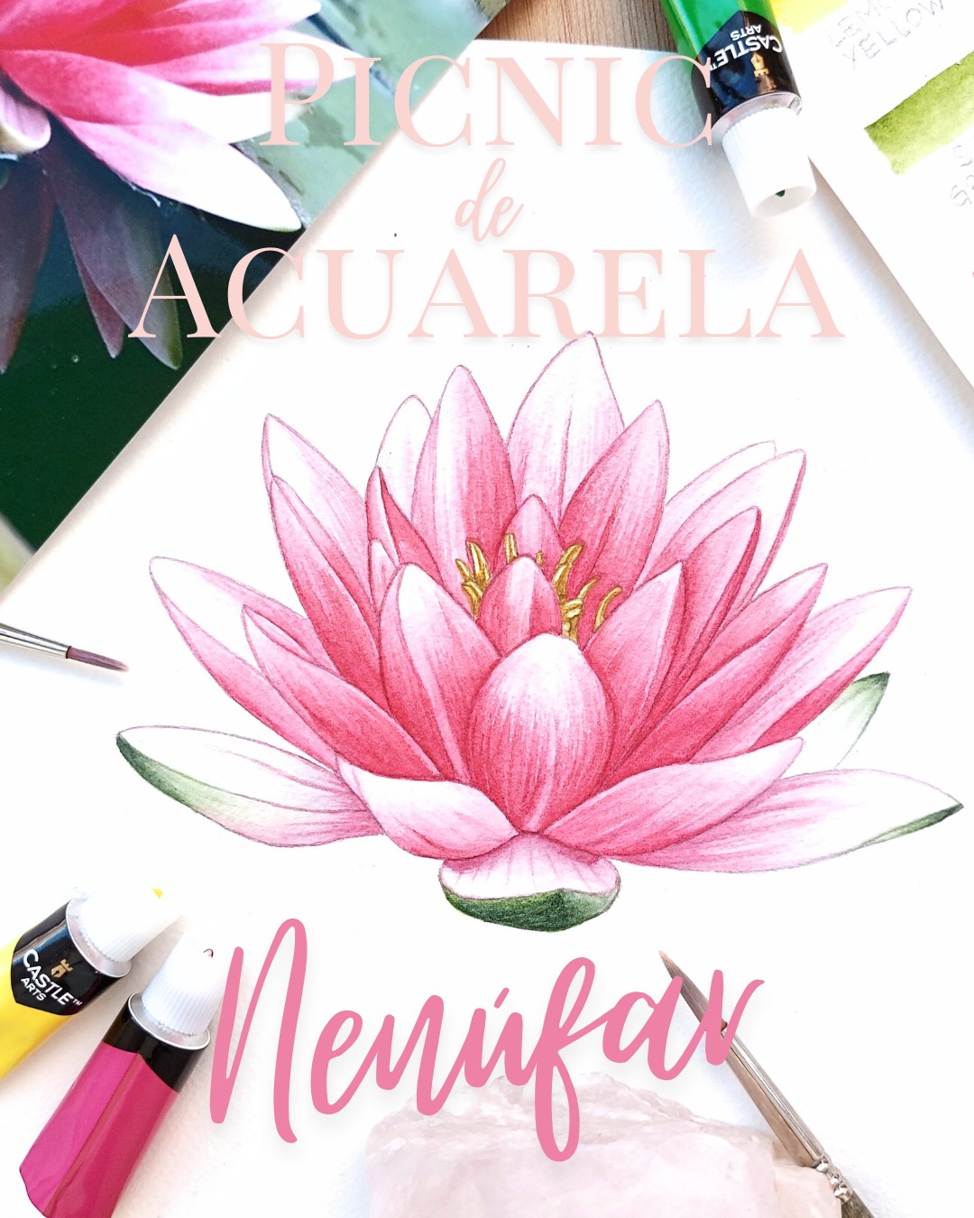 Picnic de Acuarela: el Nenúfar - Encuentro creativo al aire libre