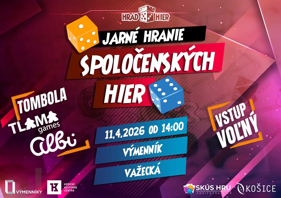Jarné hranie spoločenských hier - Važecká