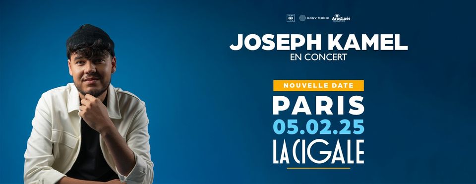 JOSEPH KAMEL - La Cigale - 5 février 2025