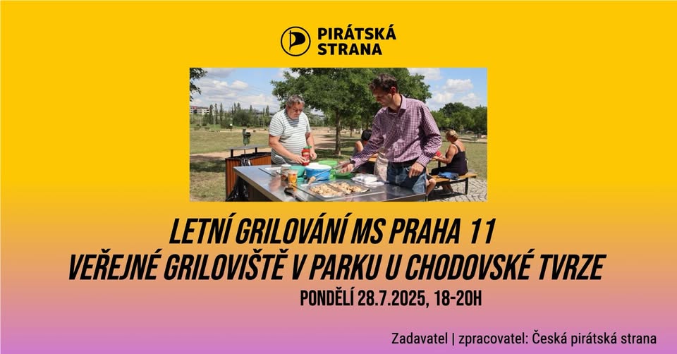 Letní pirátské grilování MS Praha 11