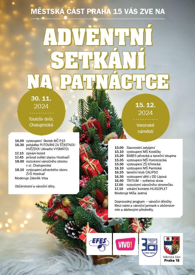 Adventní setkání na Patnáctce