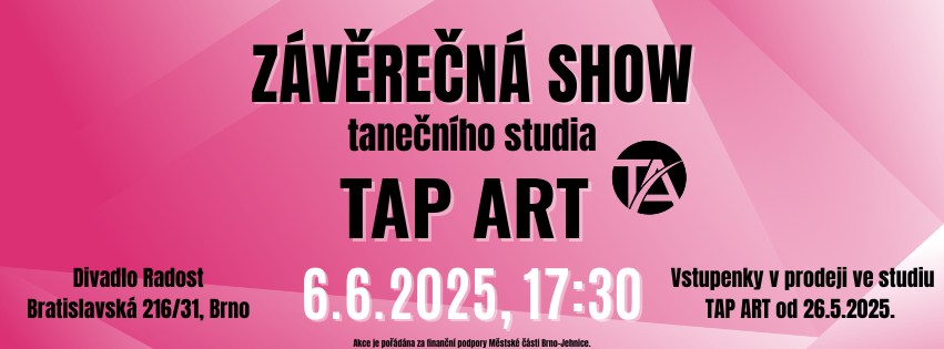 Závěrečná show tanečního studia TAP ART