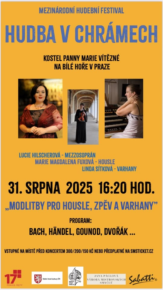 Modlitby pro zpěv, housle a varhany
