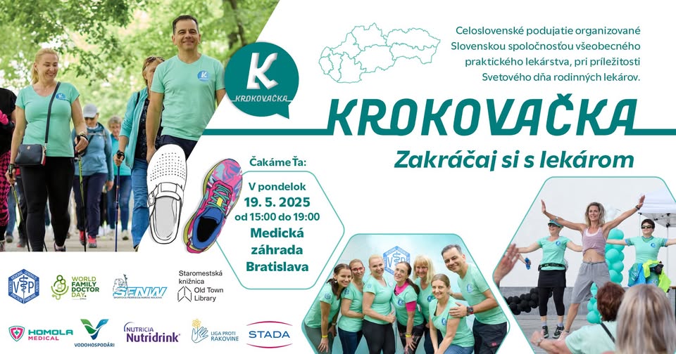 Krokovačka 2025 - Zakráčaj si s lekárom