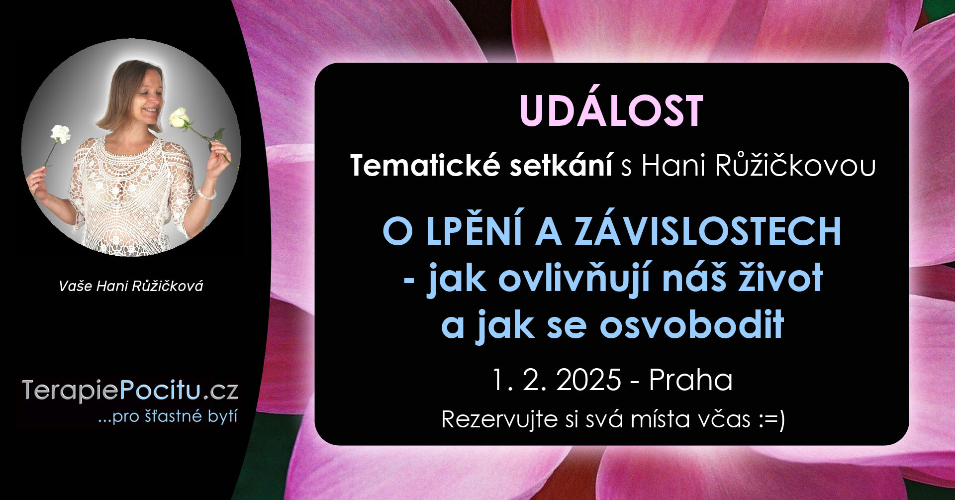 O LPĚNÍ A ZÁVISLOSTECH - jak ovlivňují náš život a jak se osvobodit