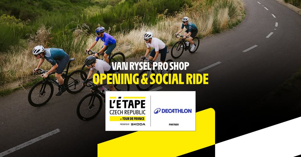 L'Etape x Van Rysel Social ride & Proshop Opening