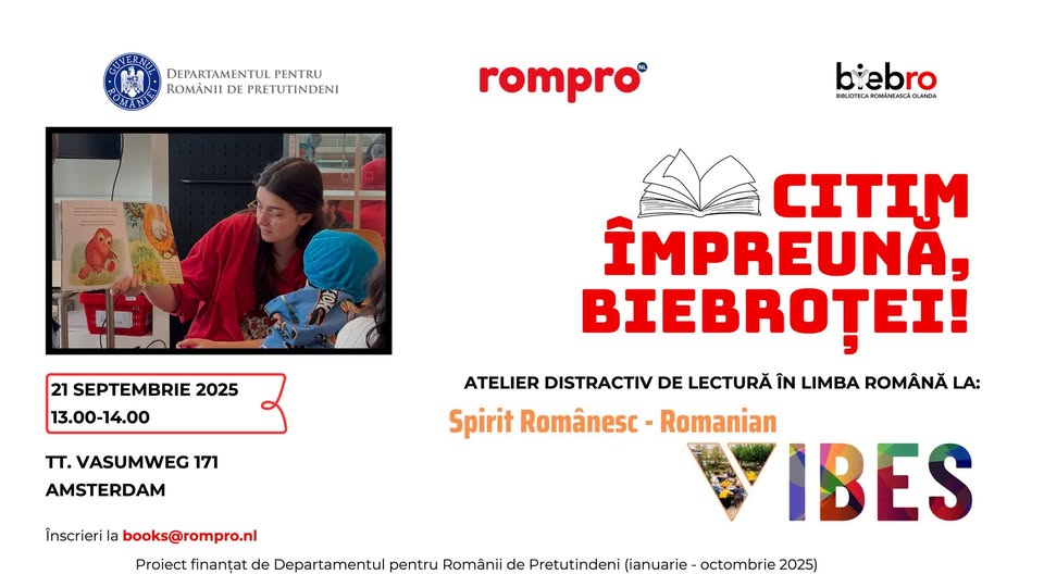 Citim împreună BiebROței la Spirit Românesc Romanian Vibes