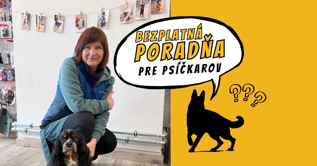 Bezplatná poradňa pre psíčkarov s trénerkou Tinou