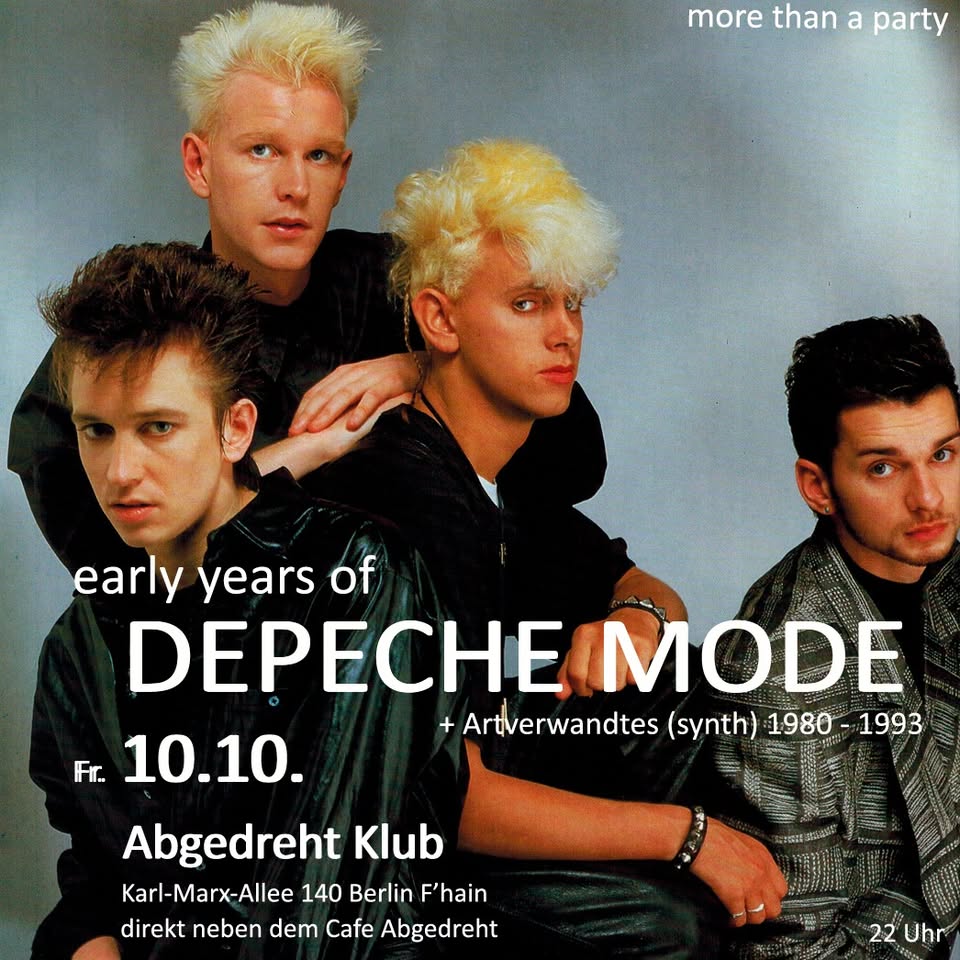 early years of Depeche Mode + Artverwandtes
