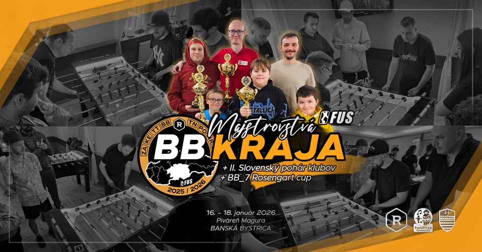 FUS Majstrovstvá Banskobystrického kraja 2025/26 +SP klubov 🇸🇰🏆💚