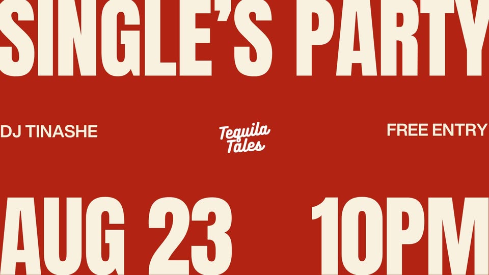 SINGLES’ NIGHT (Bachata, Salsa, Merengue y Reggaeton)