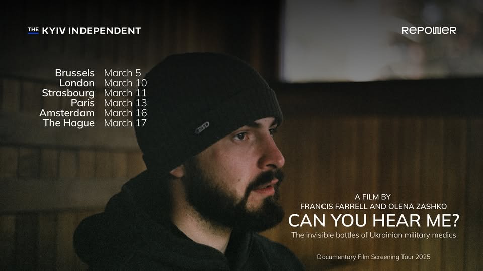 Screening of a documentary film by The Kyiv Independent – Amsterdam