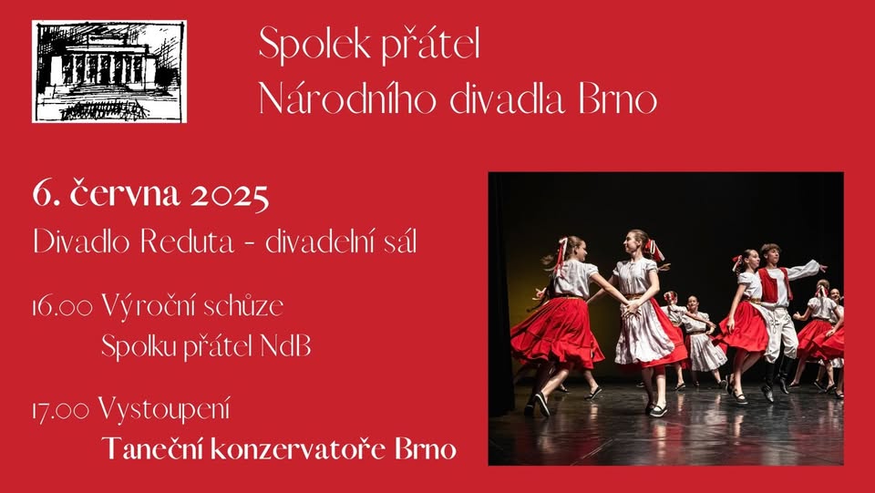 Výroční schůze SpNdB a vystoupení Taneční konzervatoře