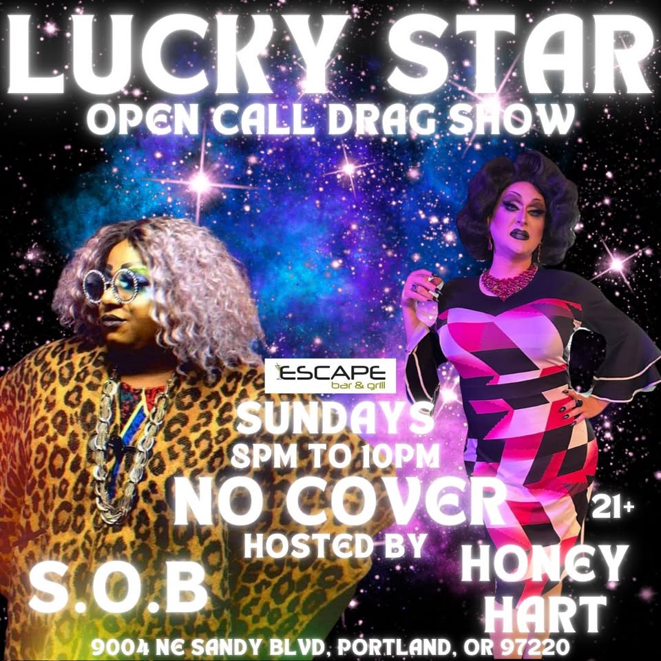 Lucky Star Open Call Drag Show W2 November 2025