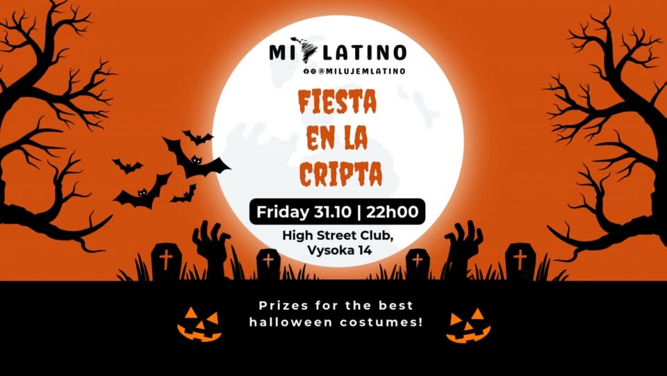 MiLatino Halloween 🎃 Fiesta en la cripta 👻