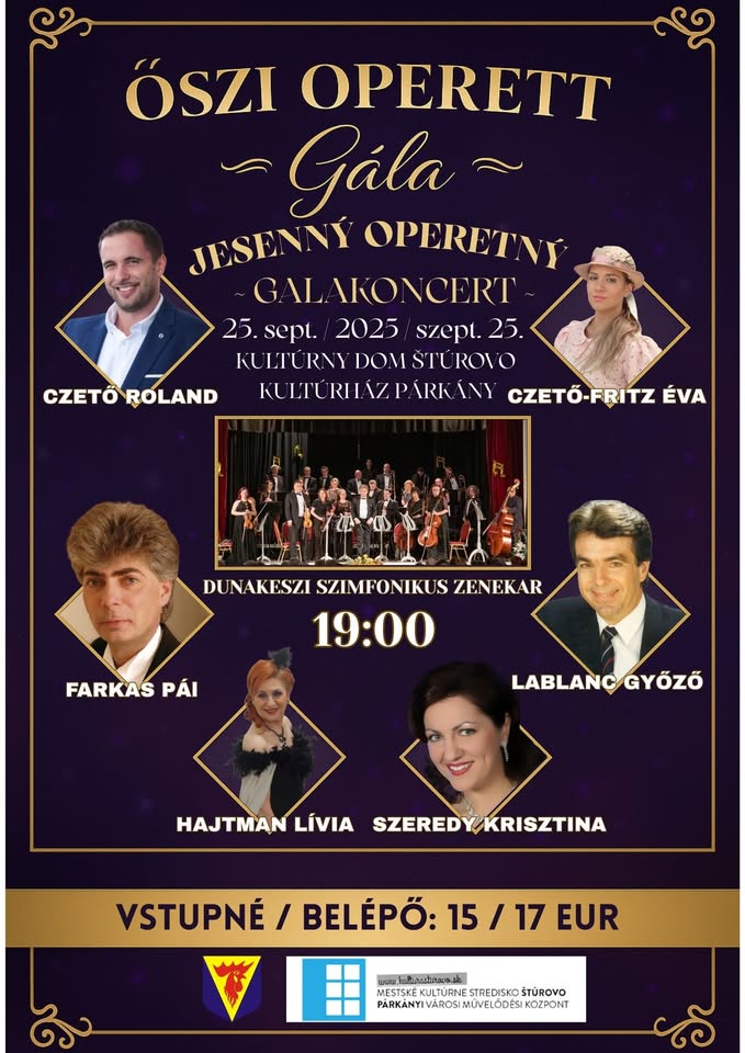 ŐSZI OPERETT GÁLA 2025
